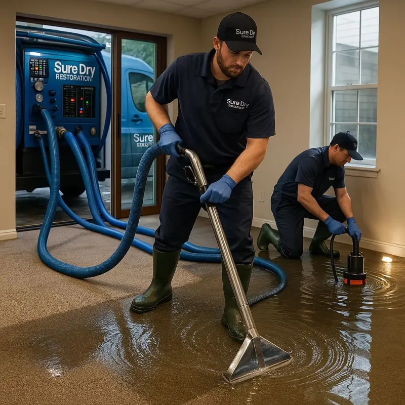 Water Extraction and Removal process in Weyauwega, WI